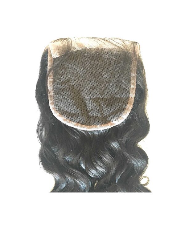 Mid-part Lace Closure - Loose wave 4" by 4" - Image 3