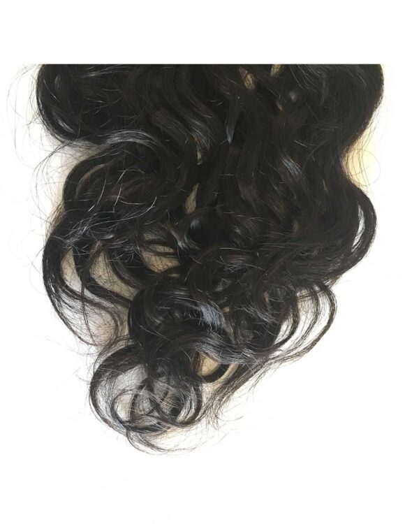 Mid-part Lace Closure - Loose wave 4" by 4" - Image 4